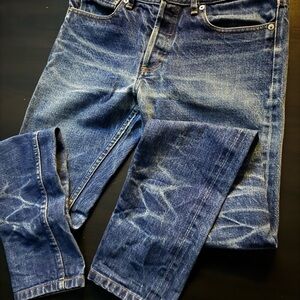 A.P.C. Indigo Straight-Leg Jeans